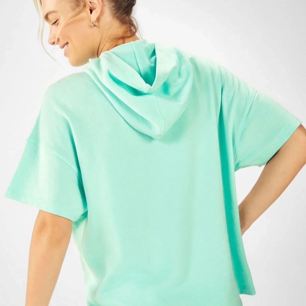 FABLETICS Hadley Hi-Low Shortsleeved Tee Hoodie M - Picture 3 of 10